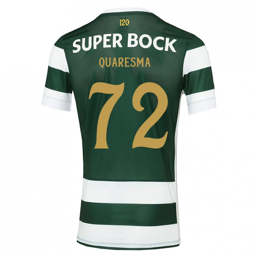 Danxen Kid Eduardo Quaresma #72 Darkslate Gray White Home Jersey 2026/27 T-Shirt