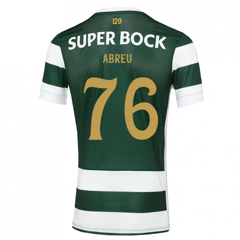 Danxen Kid Diogo Abreu #76 Darkslate Gray White Home Jersey 2026/27 T-Shirt