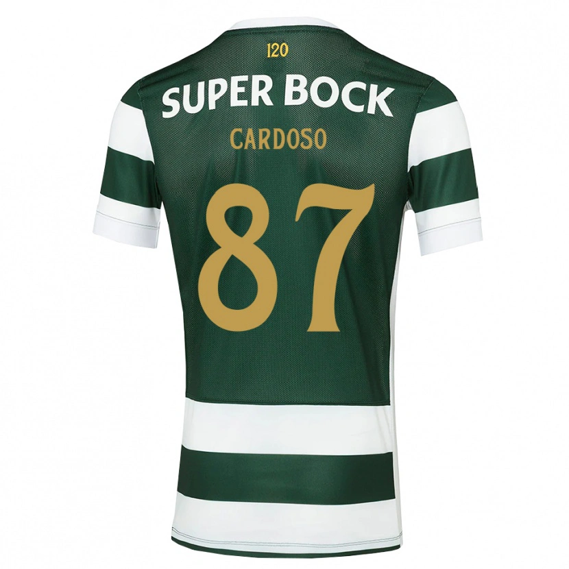 Danxen Kid Paulo Cardoso #87 Darkslate Gray White Home Jersey 2026/27 T-Shirt