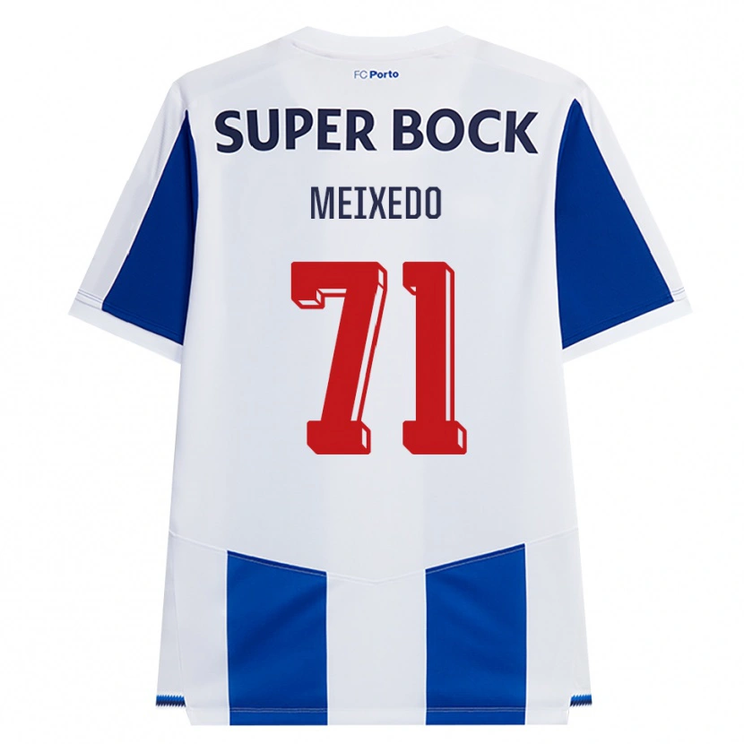 Danxen Kid Francisco Meixedo #71 Blue White Red Home Jersey 2026/27 T-Shirt