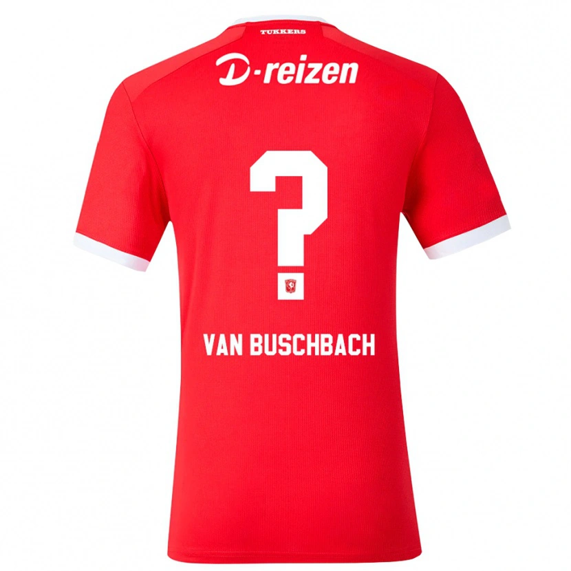 Danxen Kid Myles Van Buschbach #0 Red White Home Jersey 2026/27 T-Shirt