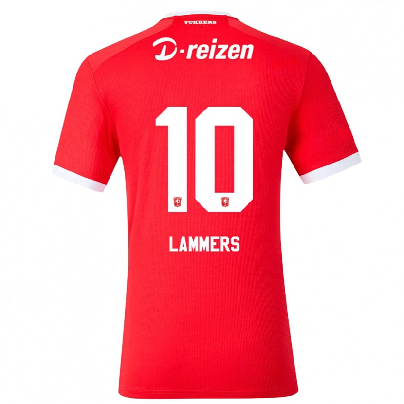 Danxen Kid Sam Lammers #10 Red White Home Jersey 2026/27 T-Shirt