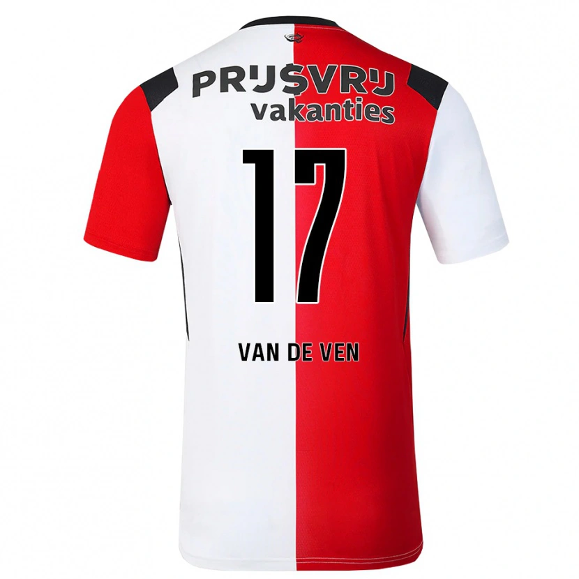 Danxen Kid Zoi Van De Ven #17 Red White Black Home Jersey 2026/27 T-Shirt