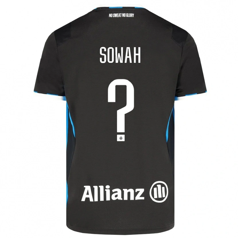 Danxen Kid Kamal Sowah #0 Black Red Blue Home Jersey 2026/27 T-Shirt