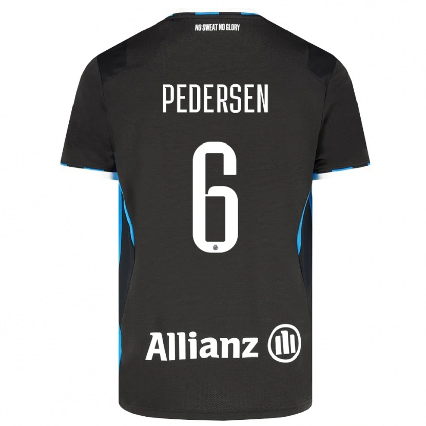 Danxen Kid Lara Pedersen #6 Black Red Blue Home Jersey 2026/27 T-Shirt