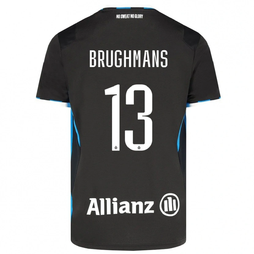 Danxen Kid Beau Brughmans #13 Black Red Blue Home Jersey 2026/27 T-Shirt
