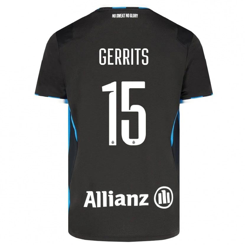 Danxen Kid Melanie Gerrits #15 Black Red Blue Home Jersey 2026/27 T-Shirt