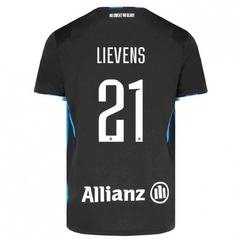 Danxen Kid Caitlin Lievens #21 Black Red Blue Home Jersey 2026/27 T-Shirt