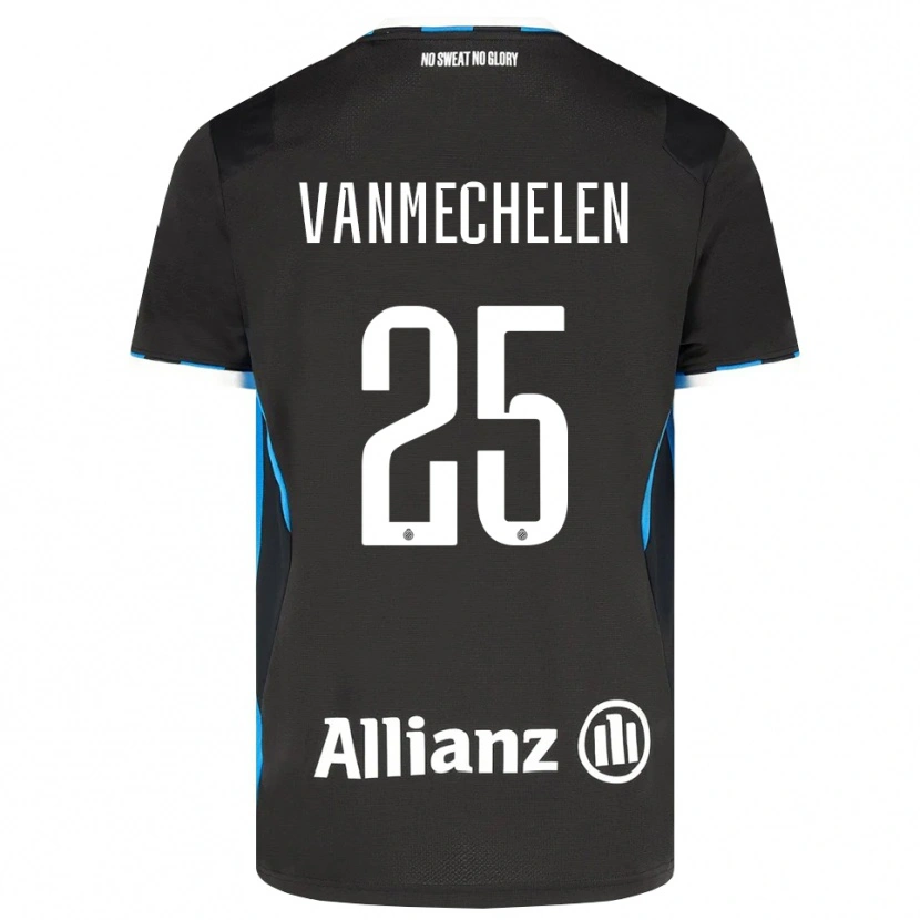 Danxen Kid Davinia Vanmechelen #25 Black Red Blue Home Jersey 2026/27 T-Shirt