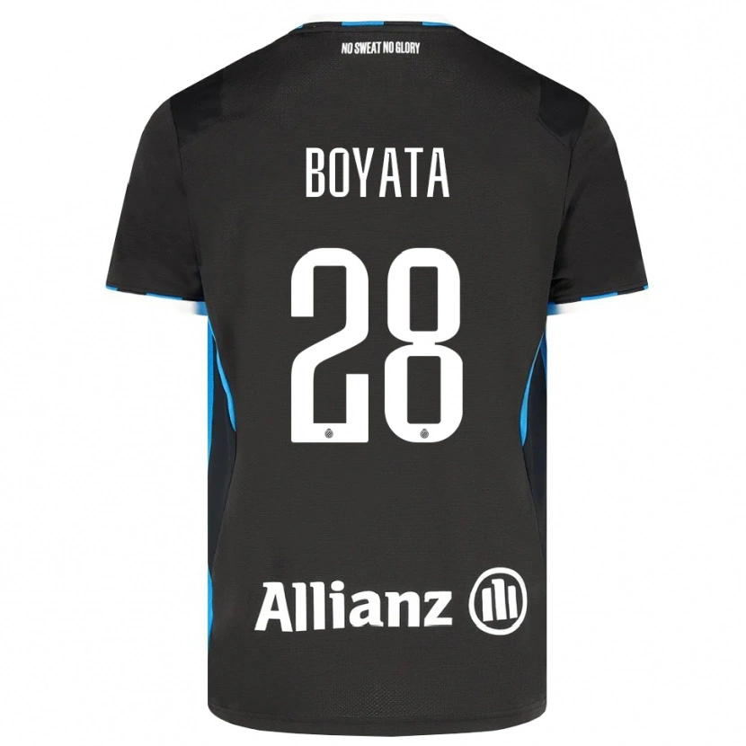 Danxen Kid Dedryck Boyata #28 Black Red Blue Home Jersey 2026/27 T-Shirt