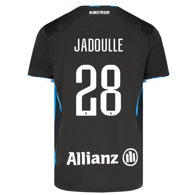 Danxen Kid Romane Jadoulle #28 Black Red Blue Home Jersey 2026/27 T-Shirt