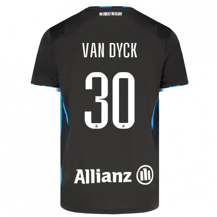 Danxen Kid Nell Van Dyck #30 Black Red Blue Home Jersey 2026/27 T-Shirt
