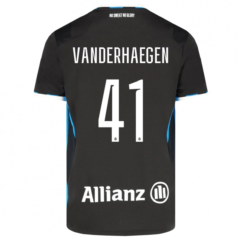 Danxen Kid Lotte Vanderhaegen #41 Black Red Blue Home Jersey 2026/27 T-Shirt