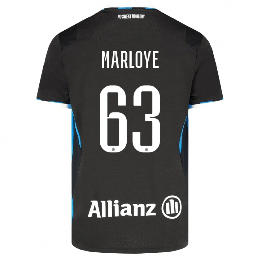 Danxen Kid Sacha Marloye #63 Black Red Blue Home Jersey 2026/27 T-Shirt