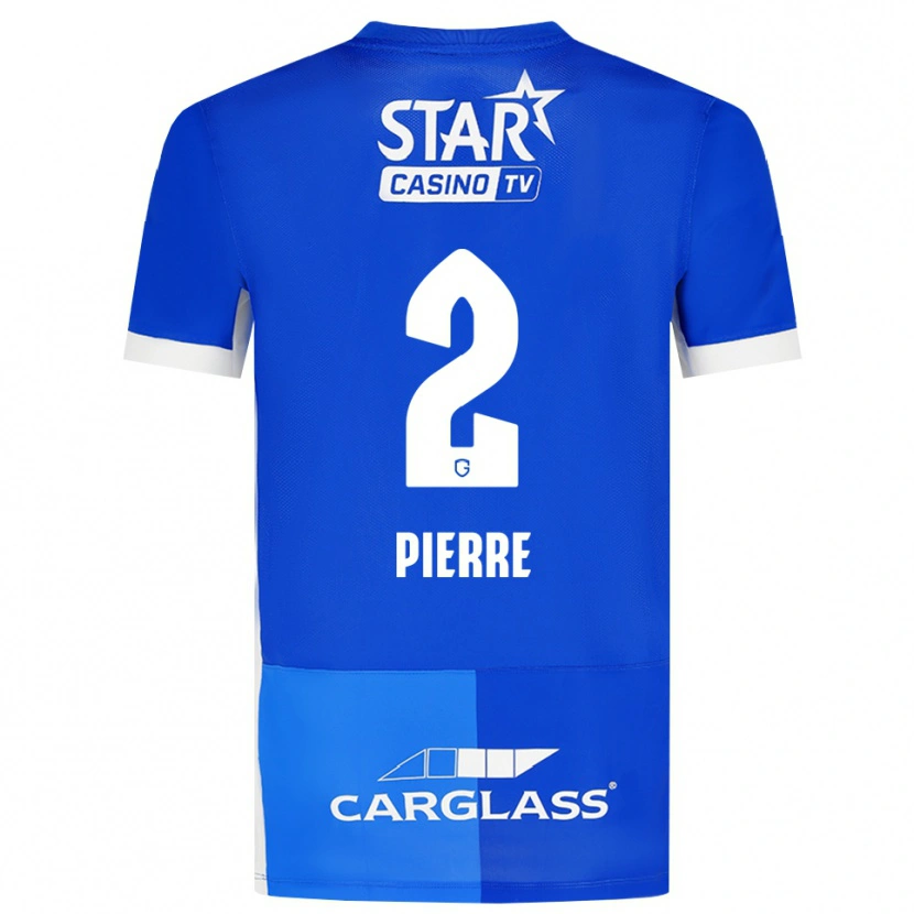 Danxen Kid Kayden Pierre #2 Medium Blue Royal Blue White Home Jersey 2026/27 T-Shirt