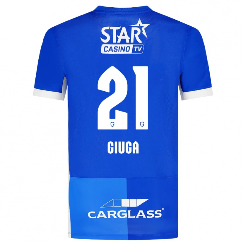 Danxen Kid Anissa Giuga #21 Medium Blue Royal Blue White Home Jersey 2026/27 T-Shirt