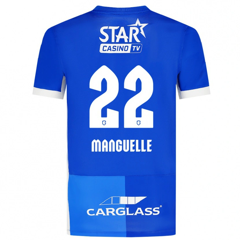 Danxen Kid Brad Manguelle #22 Medium Blue Royal Blue White Home Jersey 2026/27 T-Shirt