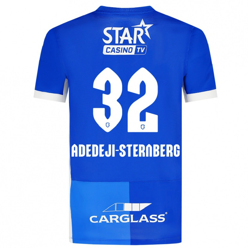 Danxen Kid Noah Adedeji-Sternberg #32 Medium Blue Royal Blue White Home Jersey 2026/27 T-Shirt
