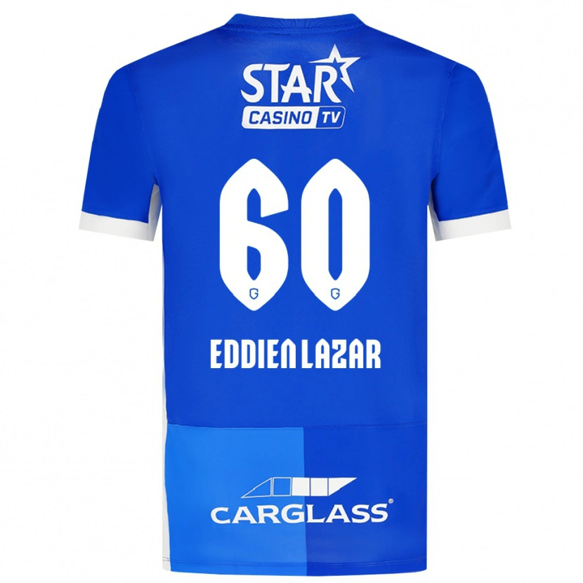 Danxen Kid Saif Eddien Lazar #60 Medium Blue Royal Blue White Home Jersey 2026/27 T-Shirt