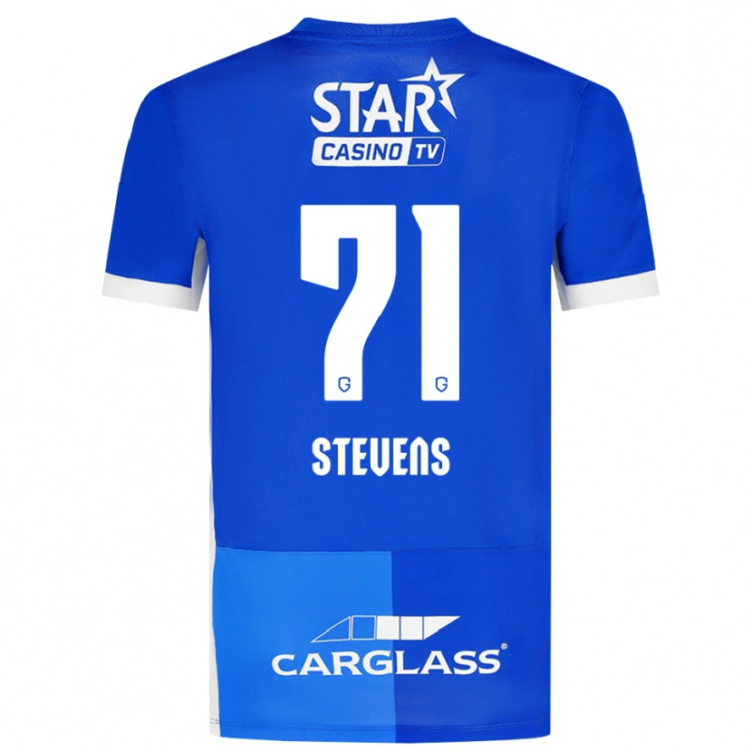 Danxen Kid Brent Stevens #71 Medium Blue Royal Blue White Home Jersey 2026/27 T-Shirt
