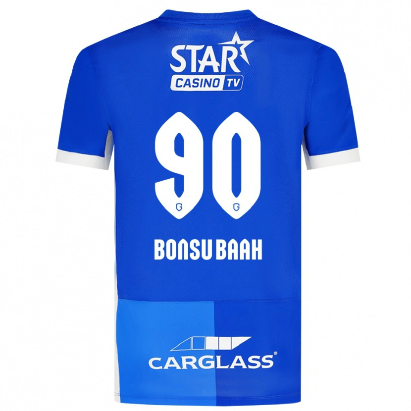 Danxen Kid Christopher Bonsu Baah #90 Medium Blue Royal Blue White Home Jersey 2026/27 T-Shirt