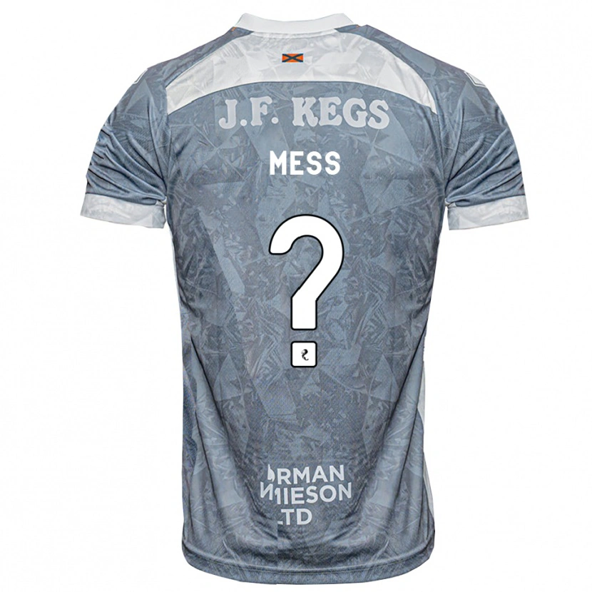 Danxen Kid Oliver Mess #0 Lightslate Gray Away Jersey 2026/27 T-Shirt