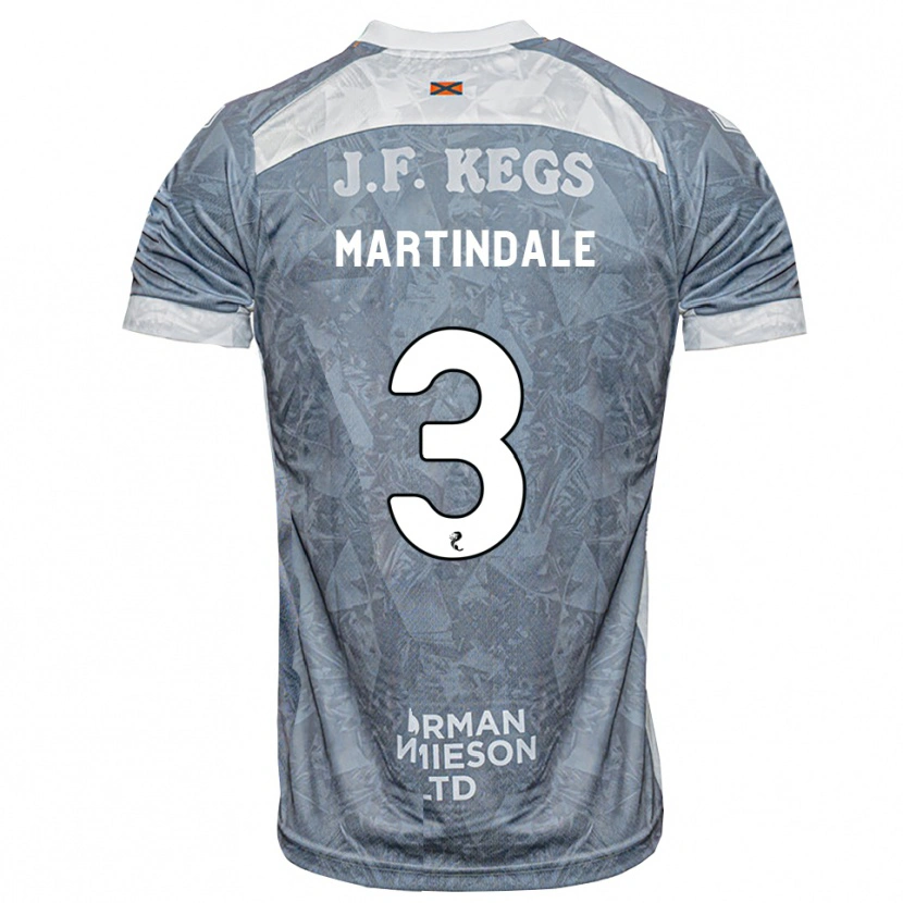 Danxen Kid Amilie Martindale #3 Lightslate Gray Away Jersey 2026/27 T-Shirt