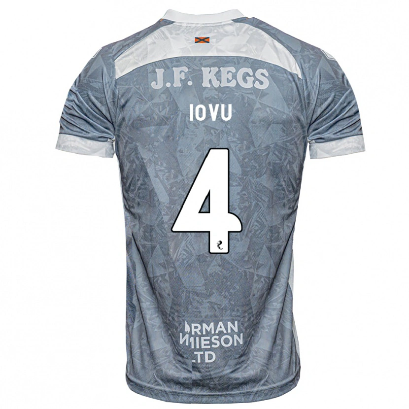 Danxen Kid Iurie Iovu #4 Lightslate Gray Away Jersey 2026/27 T-Shirt