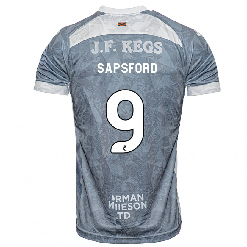 Danxen Kid Zachary Sapsford #9 Lightslate Gray Away Jersey 2026/27 T-Shirt