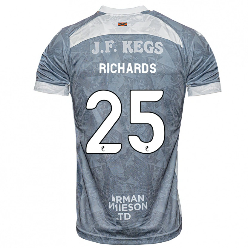 Danxen Kid Dave Richards #25 Lightslate Gray Away Jersey 2026/27 T-Shirt