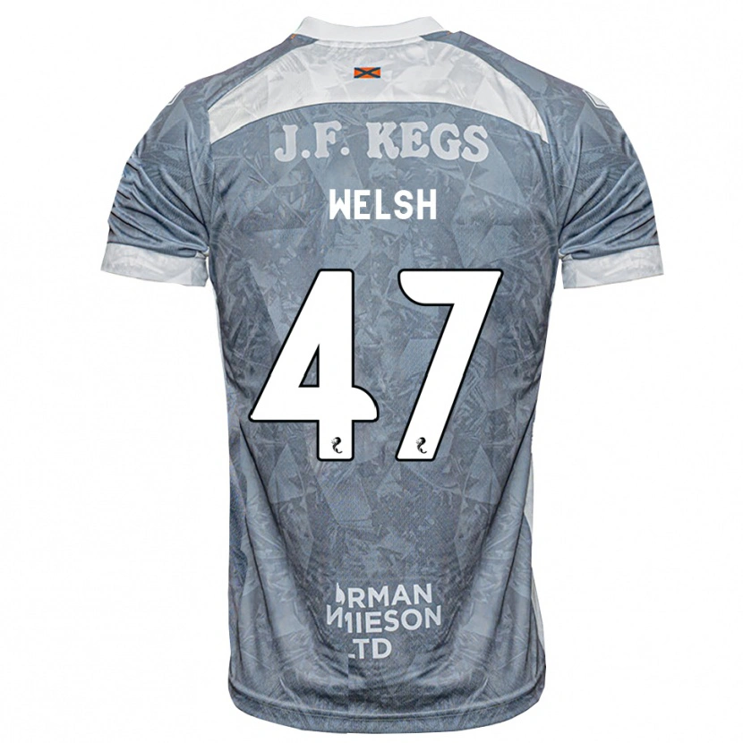 Danxen Kid Harry Welsh #47 Lightslate Gray Away Jersey 2026/27 T-Shirt