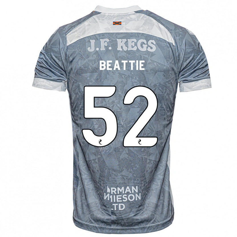 Danxen Kid Calvin Beattie #52 Lightslate Gray Away Jersey 2026/27 T-Shirt