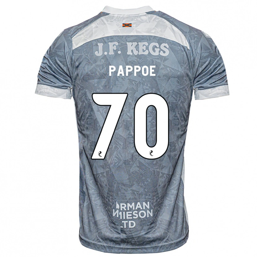 Danxen Kid Isaac Pappoe #70 Lightslate Gray Away Jersey 2026/27 T-Shirt