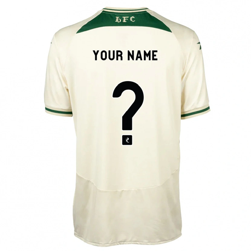 Danxen Kid Your Name #0 White Forest Green Away Jersey 2026/27 T-Shirt