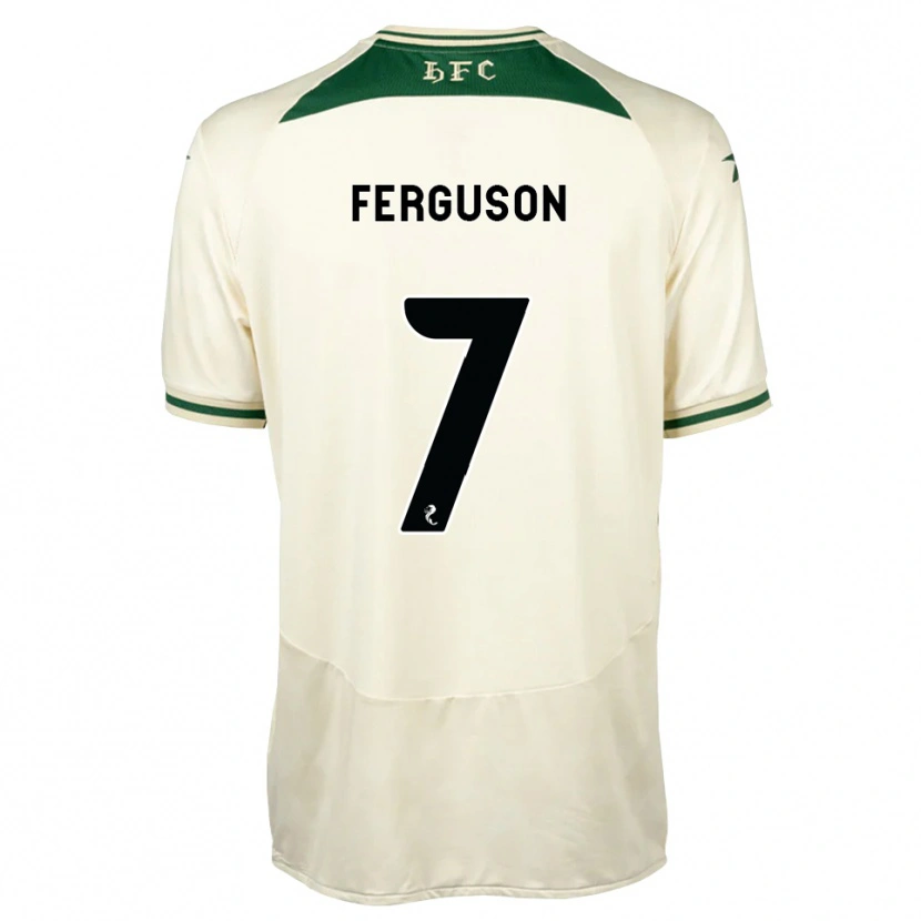 Danxen Kid Abbie Ferguson #7 White Forest Green Away Jersey 2026/27 T-Shirt