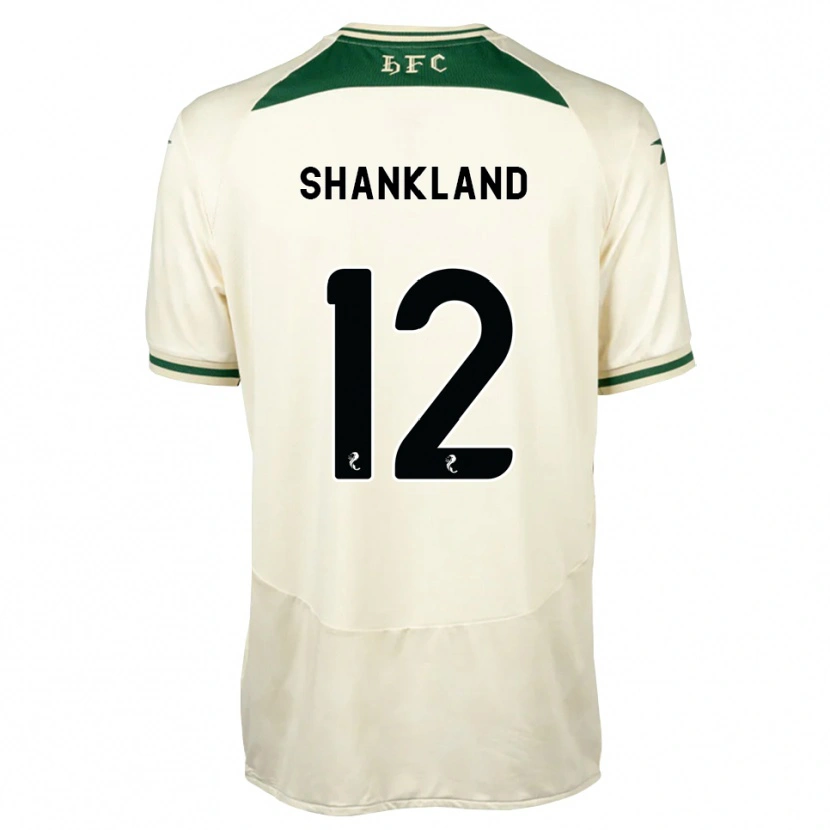 Danxen Kid Cole Shankland #12 White Forest Green Away Jersey 2026/27 T-Shirt