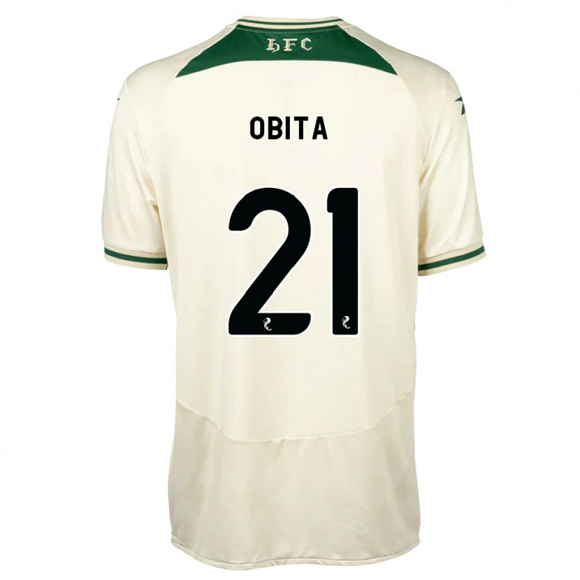 Danxen Kid Jordan Obita #21 White Forest Green Away Jersey 2026/27 T-Shirt