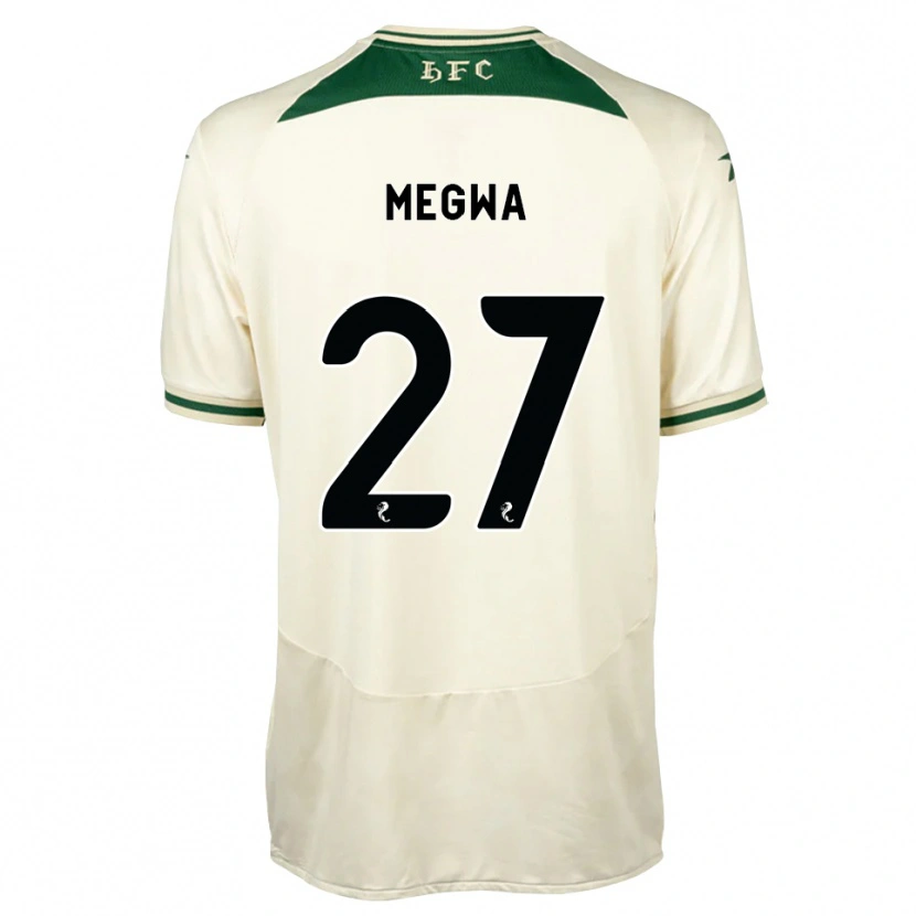 Danxen Kid Kanayo Megwa #27 White Forest Green Away Jersey 2026/27 T-Shirt