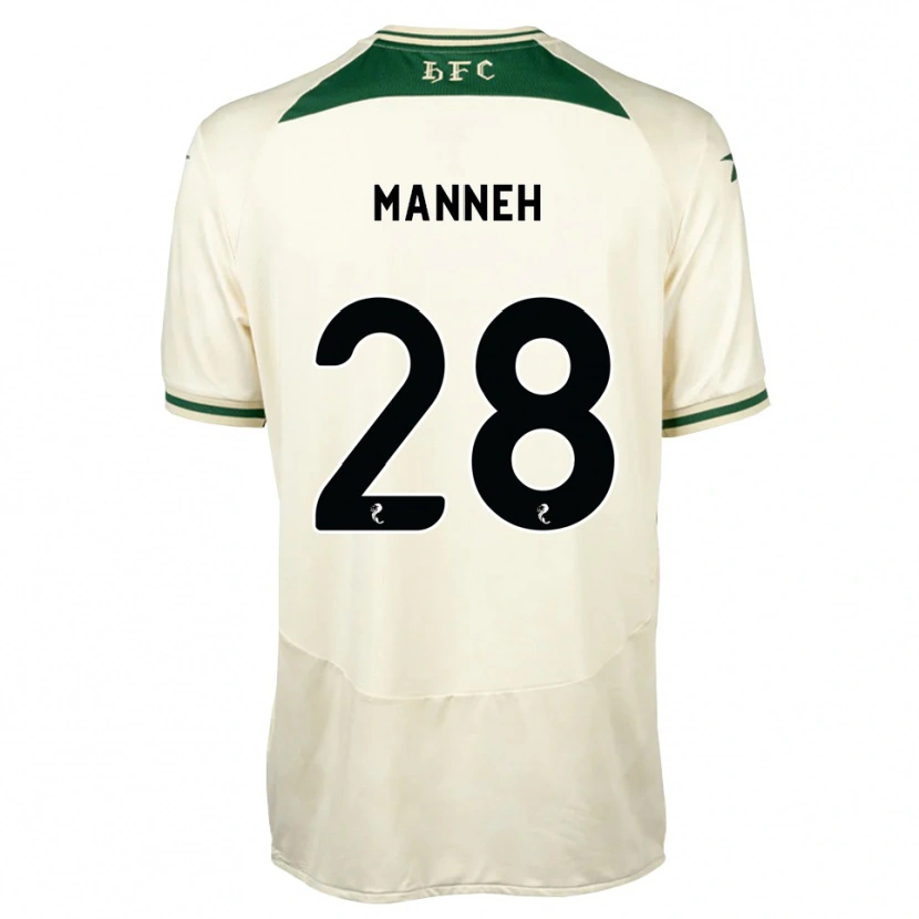 Danxen Kid Alasana Manneh #28 White Forest Green Away Jersey 2026/27 T-Shirt