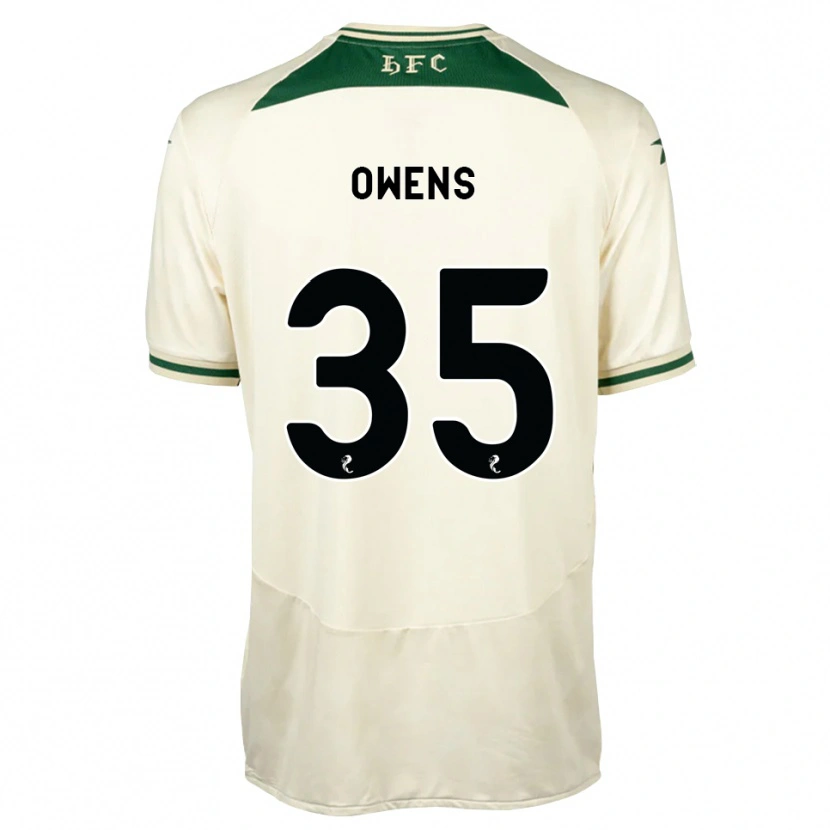 Danxen Kid Freddie Owens #35 White Forest Green Away Jersey 2026/27 T-Shirt