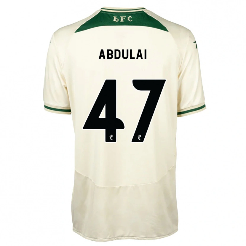Danxen Kid Azeem Abdulai #47 White Forest Green Away Jersey 2026/27 T-Shirt