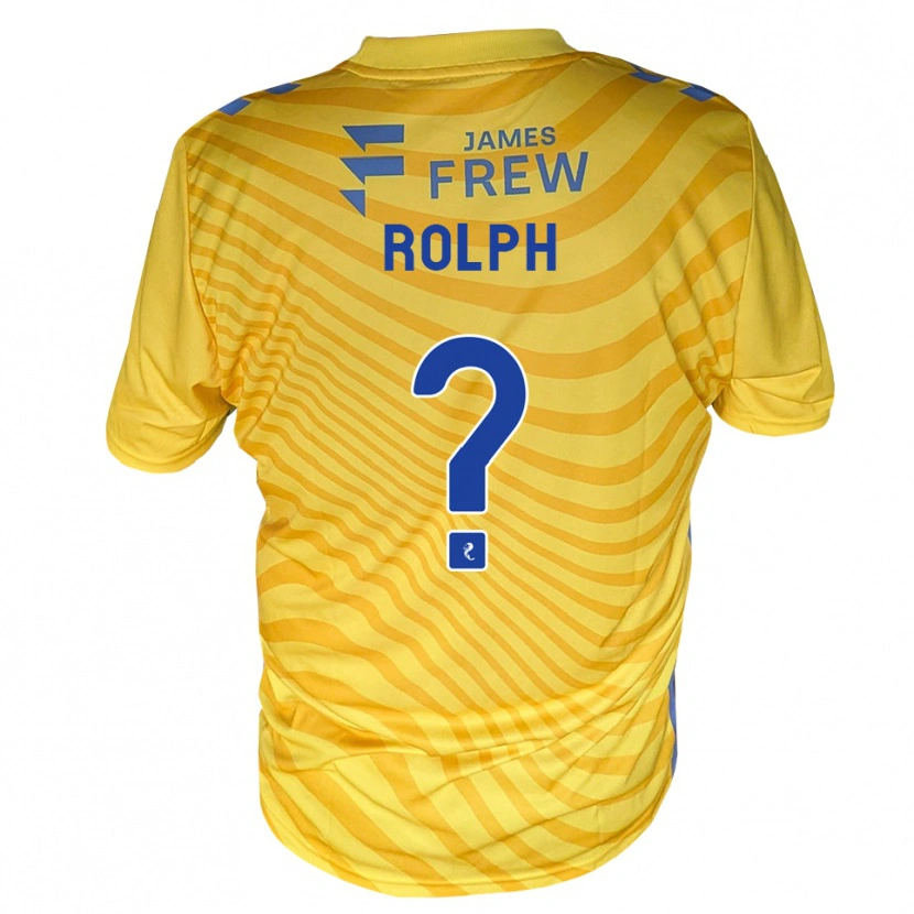 Danxen Kid Kirsten Rolph #0 Royalblue Yellow Away Jersey 2026/27 T-Shirt
