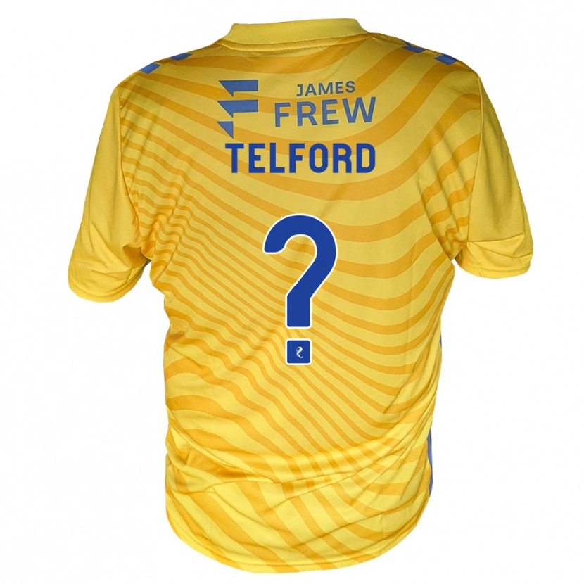 Danxen Kid Nicole Telford #0 Royalblue Yellow Away Jersey 2026/27 T-Shirt