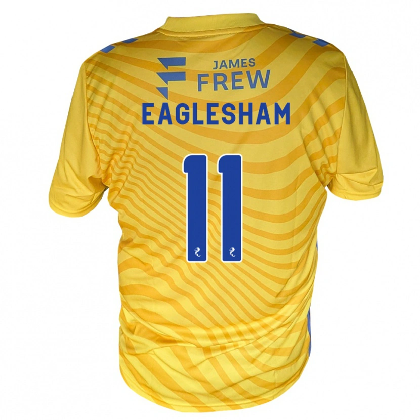 Danxen Kid Cooper Eaglesham #11 Royalblue Yellow Away Jersey 2026/27 T-Shirt