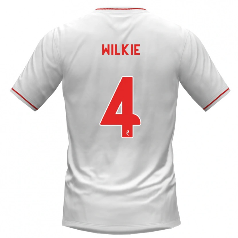 Danxen Kid Jack Wilkie #4 White Red Away Jersey 2026/27 T-Shirt