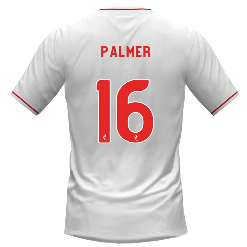 Danxen Kid Cammy Palmer #16 White Red Away Jersey 2026/27 T-Shirt