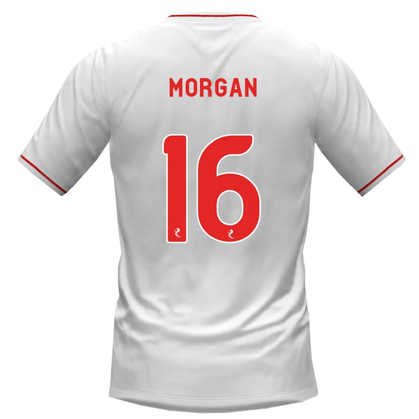 Danxen Kid Briony Morgan #16 White Red Away Jersey 2026/27 T-Shirt