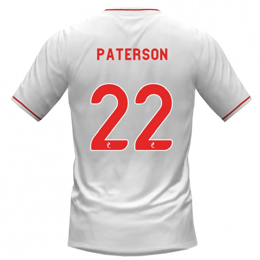 Danxen Kid Maura Paterson #22 White Red Away Jersey 2026/27 T-Shirt