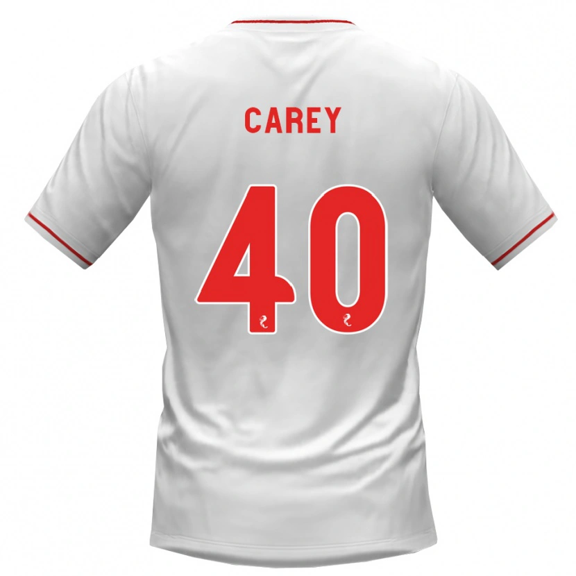 Danxen Kid Graham Carey #40 White Red Away Jersey 2026/27 T-Shirt