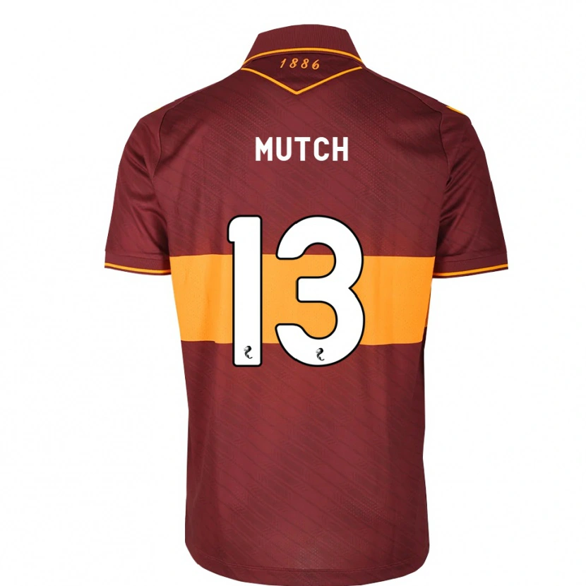 Danxen Kid Emily Mutch #13 Orange Maroon Away Jersey 2026/27 T-Shirt